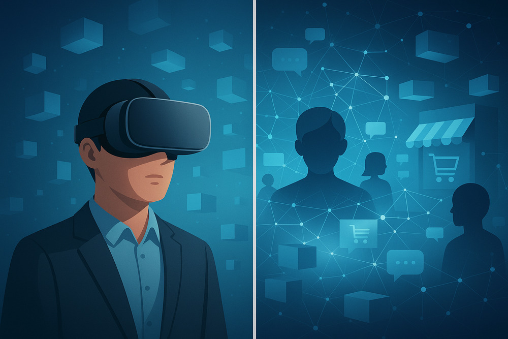 仮想空間の違い