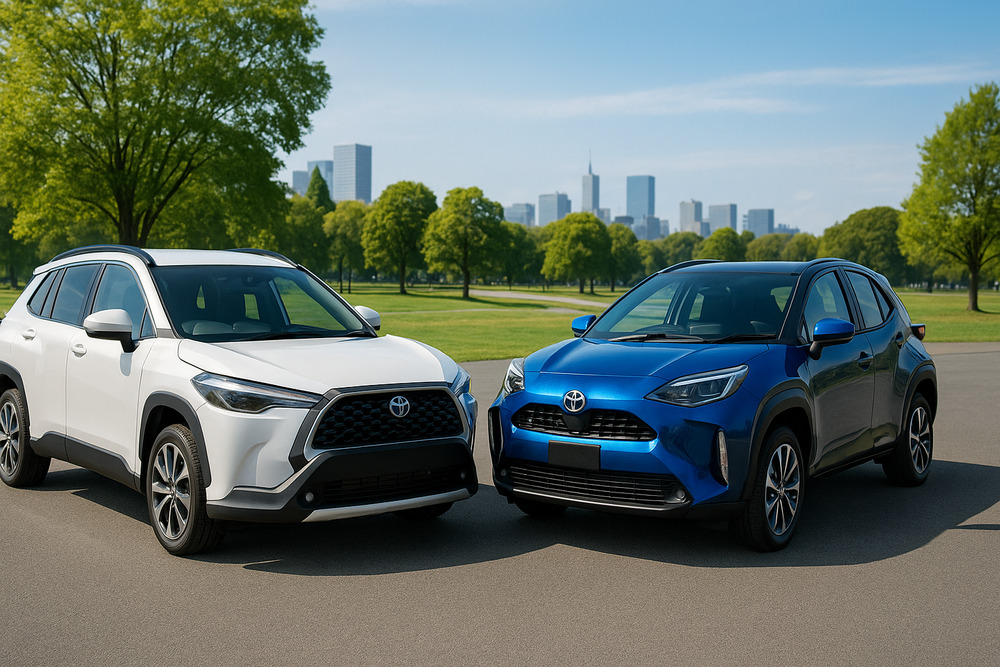 カローラクロスとヤリスクロスどっちがいい：カローラクロス vs ヤリスクロス vs ライズ｜価格・サイズの三つ巴比較