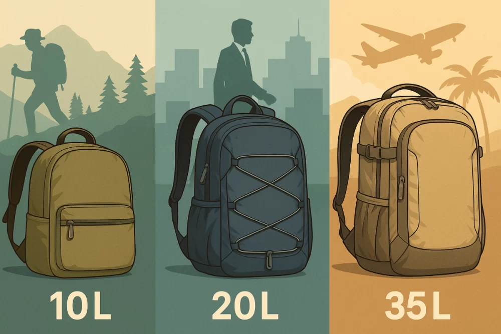 ノースフェイスのリュックの寿命:容量で選ぶ!リュックのサイズ別比較ランキング