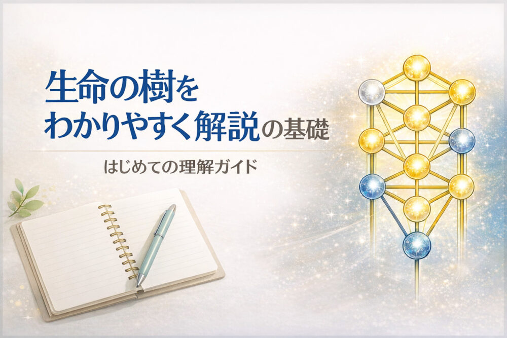 生命の樹の基礎を初心者向けに整理した図解イメージ