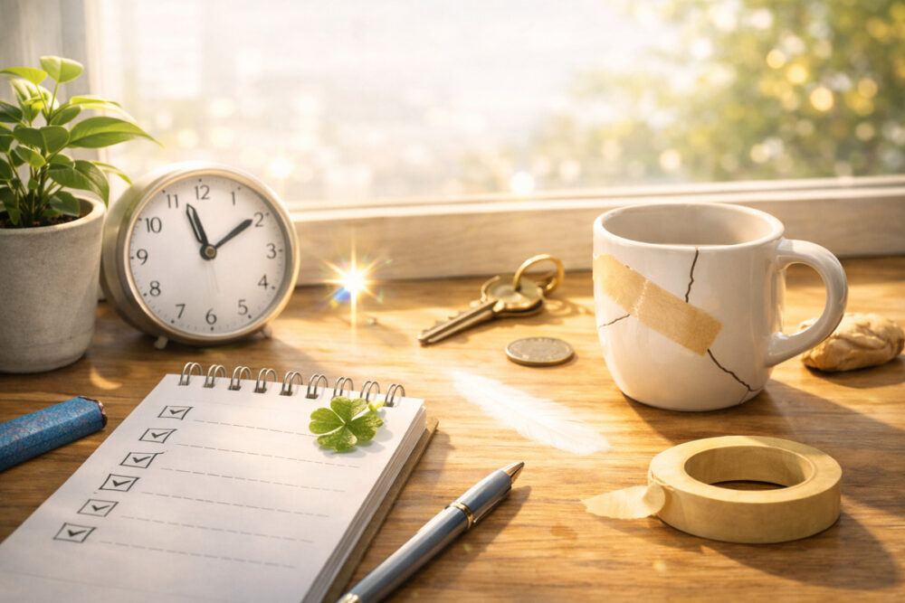 人生のステージが変わる前兆は現実の予定変更や手戻りとして表れやすいことを示すカレンダーとメモのイメージ